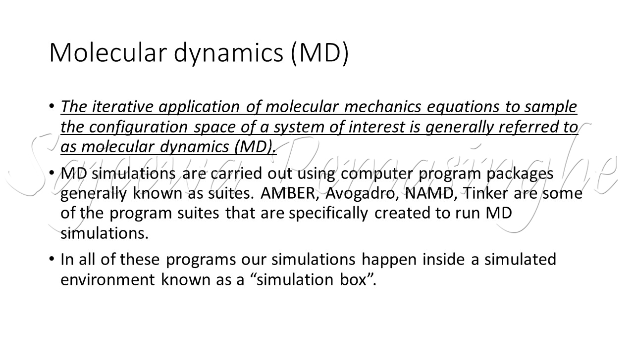 phd dissertation molecular dynamics